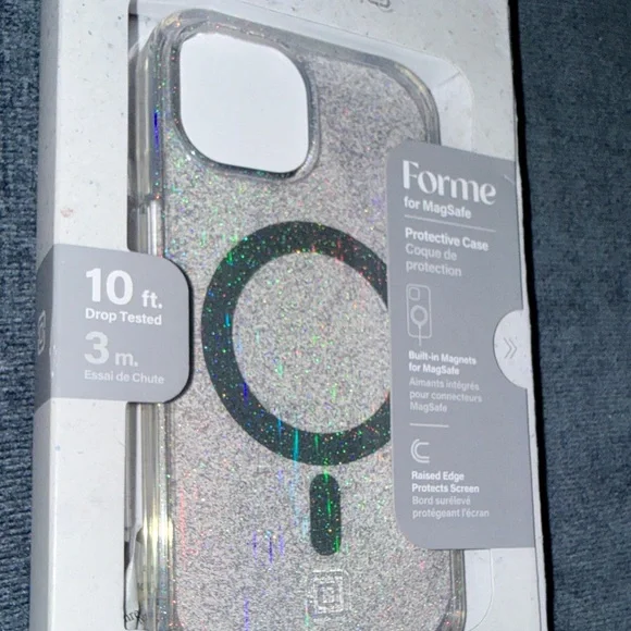 New Incipio Gray-Silver iPhone 15 & 14/13 MagSafe Case. - Picture 4 of 5